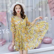 成人连衣裙的编织视频